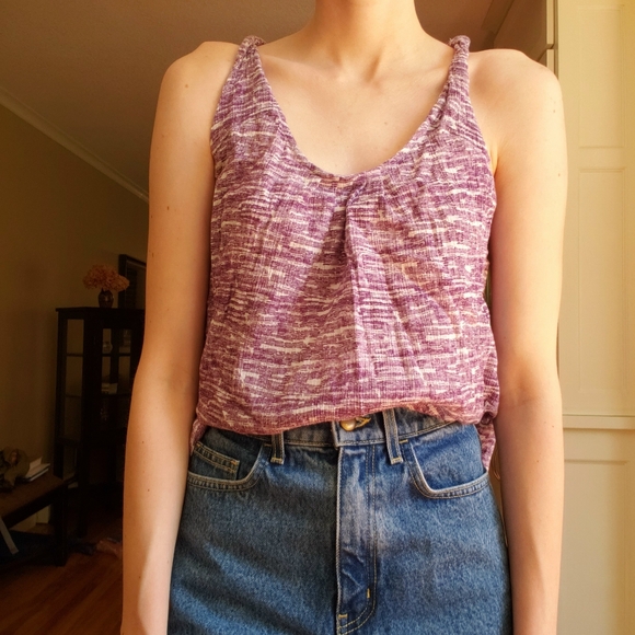 Converse Purple Racerback Tank Top - Picture 2 of 9